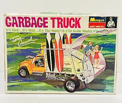 Monogram Garbage Truck Tom Daniel 1:24 Plastic Model Kit 85-6739 Complete • $39.95