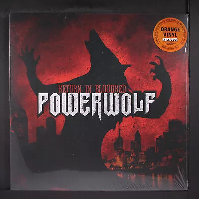 POWERWOLF: Return In Bloodred METAL BLADE 12  LP 33 RPM Germany • $30