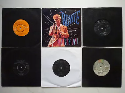 DAVID BOWIE 6 X 7  Fashion/Ashes To Ashes/Boys Keep Swinging/Modern Love/DJ • £8.99