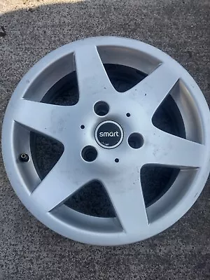 Smart Fortwo 450 Sportline 15  Rear Alloy Wheel  Continental 5 1/2 J 15 Ft 1 • $61.60