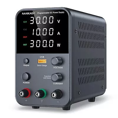 WPS 0-30V/60V 0-5A 0-10A Adjustable Lab DC Power Supply Variable Bench Switching • $72.99