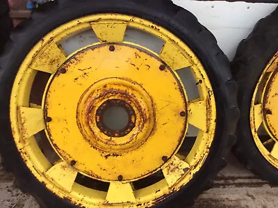 £120 • Buy 8.2 - 44 Rowcrop Wheels Tractor Rowcrop Wheels And Tyres 