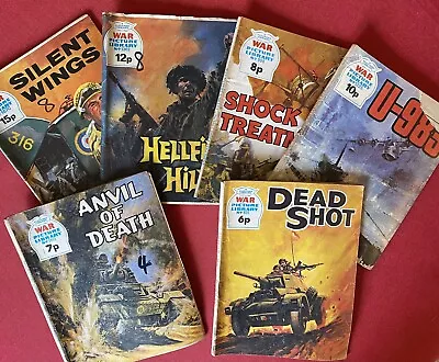 War Picture Library Comics X6 Published By Fleetwood • £9