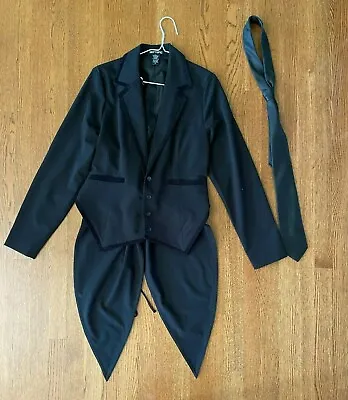$45 • Buy Black Butler - Sebastian Michaelis Cosplay Jacket And Tie - Size XL
