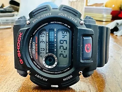 Japan CASIO G-Shock 3232 DW-9052 Quartz Digital Black & Red 46mm Men’s Watch NEW • $56.99