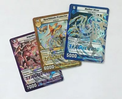 WoTC - Kaijudo Pormo Cards (x3) Mother Virus Sparkblade Prot. & Impalicus MINT • $4.99