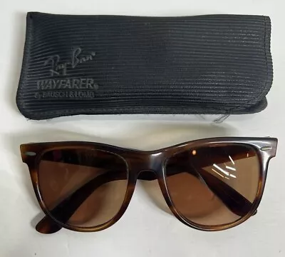 Ray Ban Wayfarer II Sunglasses B&L Brown Sunglasses • $90