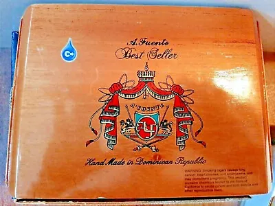 Cigar Box Humidor Authentic A.Fuente Wooden Hand Made • $14.99