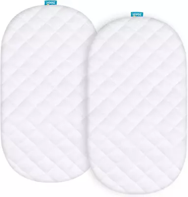 Waterproof Bassinet Mattress Pad Cover For UPPAbaby Bassinet White  • $39.96
