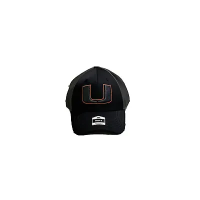 Miami Hurricanes Baseball Cap Black Genuine College Product TM Fan Favorite • $14.75