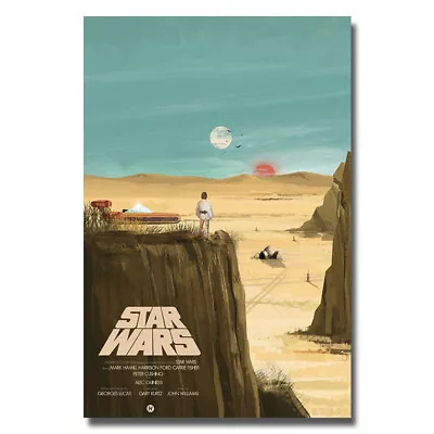 Star Wars Episode IV A New Hope Poster Film Wall Art Picture Print Bedroom Decor • $6.72