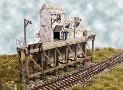 Bar Mills HO Ice House At Cranberry Yard Laser-Cut Wood Kit 152 • $74.98