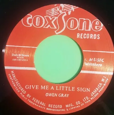 £18.95 • Buy Studio One .give Me A Little Sign / The Raver .owen Gray .reissue 