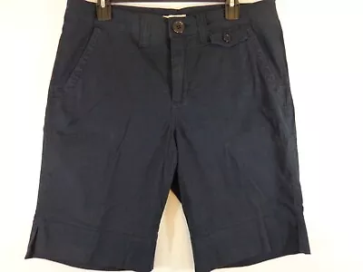 Z. CAVARICCI Shorts  Women's 12 Navy Blue Authentic Jeans Casual • $24.98