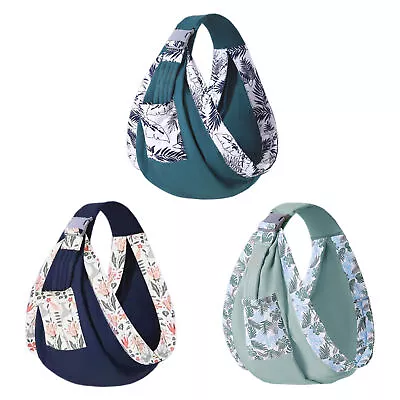 Baby Wrap Newborn Sling Dual Use Infant Nursing Cover Carrier Breastfeeding Wrap • £12.77