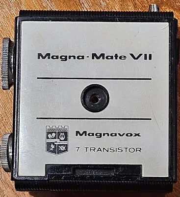 Magnavox Magna-Mate VII Transistor - 704 Japan (For Parts Only) Untested  • $19.94