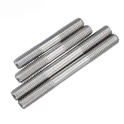 Metric M3 M4 M5 304 Stainless Steel Double End Threaded Stud Bolts Screw Rod • $8.99