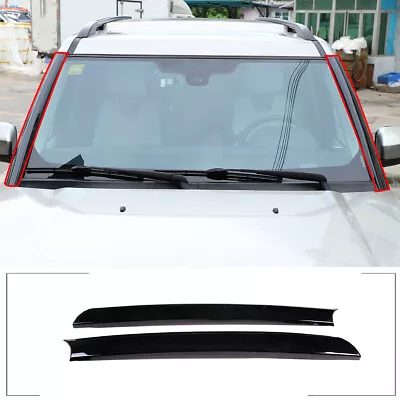 Gloss Black Front Windshield A Pillar Trim For Land Rover Discovery 4 2010-2016 • $119.99