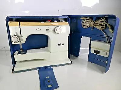 Elna TSP Sewing Machine W/ Case - Tested + Video • $145