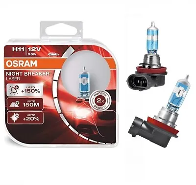 Osram Night Breaker® Laser H11 Next Generation Halogen Headlight Lamp 64211nl • $35.20
