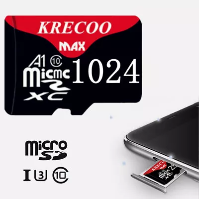1TB Micro SD Card 128GB 256GB Memory Card Class10 High Speed Wholesale Pricing • $6.99