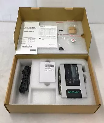 NEW MOXA NPort 6450 Secure Terminal Server  NPort 6450/US  V1.8.0 • $179.99