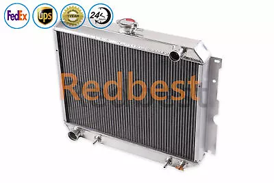 22 W 3Row Aluminum Radiator Fits 1968-1974 Dodge Charge Mopar Plymouth Big Block • $122