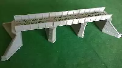 Large Girder Bridge N Gauge Model Railway Bridge Support Stonework Supports • £15.99