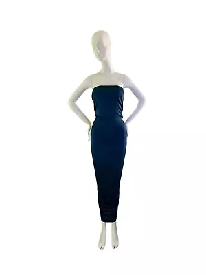 YSL By Tom Ford Yves Saint Laurent Rive Gauche Vintage Dress Maxi Gown • $900