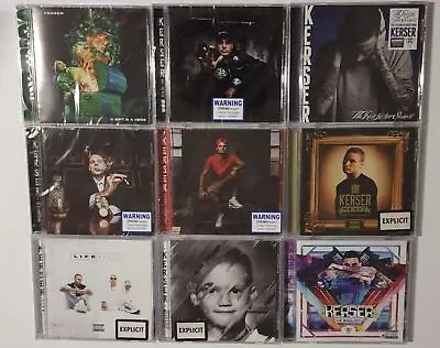 KERSER HUGE 9 ALBUM LOT NEW CDs NEBULIZER + NO REST FOR THE SICKEST + S.C.O.T. • $229.99