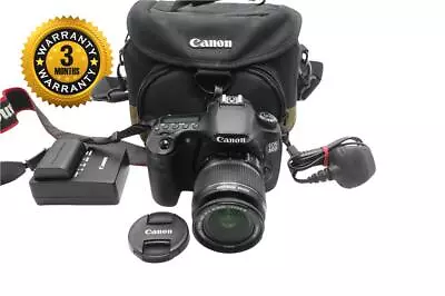 Canon EOS 60D Camera DSLR 18.0MP With Canon 18-55mm F3.5-5.6 IS Lens Good Cond  • £249