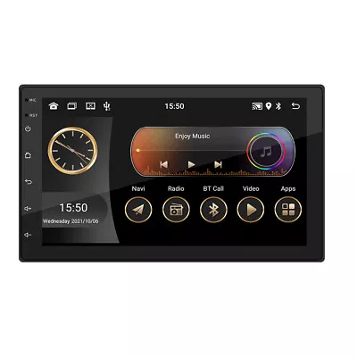 7 Double DIN Car Stereo Bluetooth Head Unit Touch Screen Radio Android OS 2+32GB • $73.95