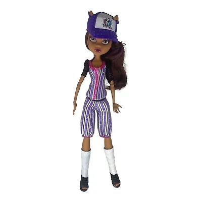 Monster High Clawdeen Wolf Ghoul Sports Physical Deaducation Baseball Doll G1 • $16.19
