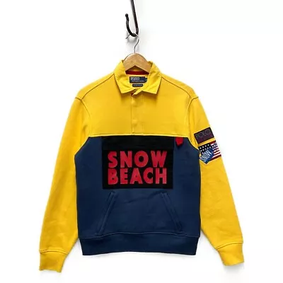 POLO RALPH LAUREN SNOW BEACH PULLOVER Jacket MEN Size:S Japan F/S Used • $490