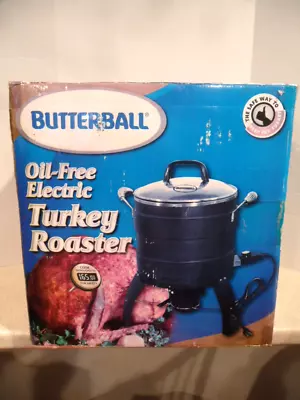 Masterbuilt Butterball Oil-Free Electric Turkey Fryer Roaster With Smoker Pan • $299.95