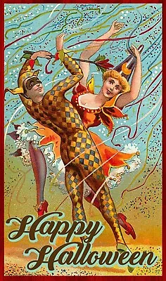 HAPPY HALLOWEEN Poster 16x24 Retro 1930s VINTAGE Advertising • $20.95