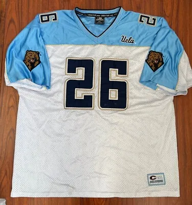 UCLA Bruins Football Jersey #10 Bear Logo Size XXL 2XL Blue White College • $48.95