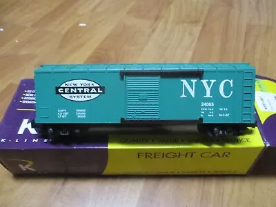 K Line K511-007 NYC Boxcar (11/19/23) • $19