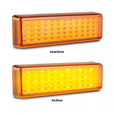 2x LED FRONT INDICATOR AMBER LIGHTS LAMPS Suits-  ARB TJM BULLBARS 12V VOLT • $115.95