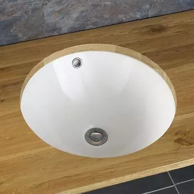 Bathroom Round Undercounter Sink Inset Bathroom Basin 440mm Dia  • £87