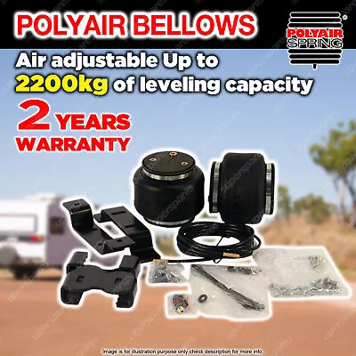 Polyair Air Bag Suspension Kit 2200kg For TOYOTA LANDCRUISER 75 76 78 79 Series • $1037.95