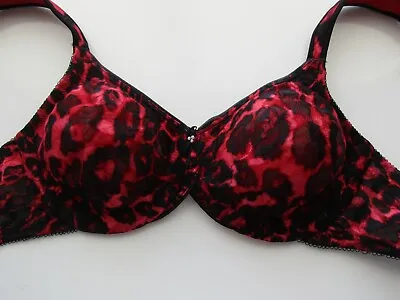 Wacoal 855167 Leopard Print Awareness Full Coverage UW Bra 32D B150BAG6 • $23.48