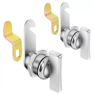 5/8” Cam Locks Thumb Operated Cabinet Locks 2PCS Keyless Non-Locking Replacem... • $18.48