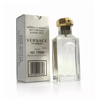 Versace The Dreamer Men 3.4 Oz 100 Ml Eau De Toilette Spray New Same As Photo  • $25.88