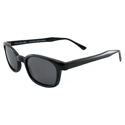 Original X-KD's Biker Polarized Lenses Black Frames 20% Sunglasses • $16.85