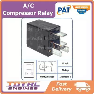 PAT Premium A/C Compressor Relay Fits HSV Grange WK 5.7L V8 LS1 (GENIII) • $21.90