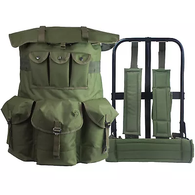 MT Military Large Alice Pack Army Survival Combat Backpack ALICE Rucksack Olive  • $139.99