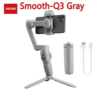 ZHIYUN Smooth Q3 3-Axis Handheld Smartphone Gimbal Stabilizer For Mobile Phone • $124.30