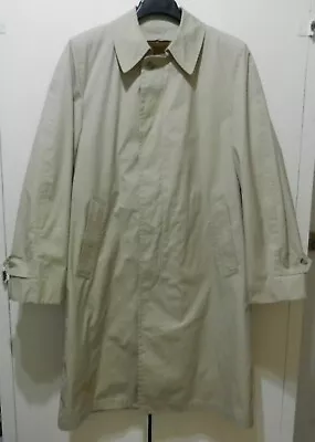 London Fog Maincoat Men's Tan Removable Lining Trench Coat 38 REG • $119.95