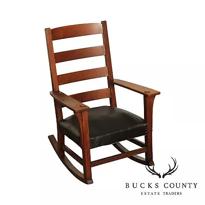 Limbert Antique Mission Oak Rocker • $1095